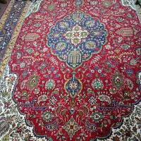 فرش دست بافت ریز نقش رنگی.ماهی.