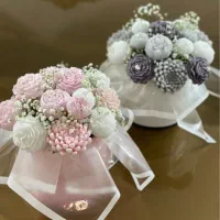 باکس گل شمع جاودان