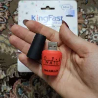 فلش ۶۴ گیگابایت فانتزی طرح لاک کینگ فست KING FAST|لوازم جانبی موبایل و تبلت|قم, در بهشت|دیوار