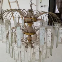 دوعدد لوستر مناسب خانه باغ