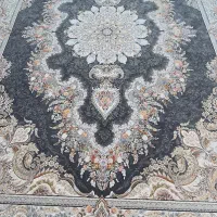 ۴ عدد فرش یک نقش زمرد کاشان ۱۲متری ۱۵۰۰ شانه
