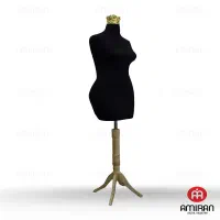 ویترین دومتری چهار طبقه مانکن و قفسه  قیمت مناسب