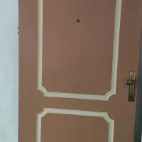 درب واحد چوبی