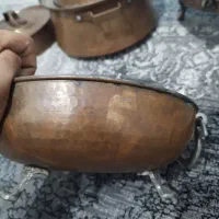 ظروف مسی سرویس کامل غذا خوری