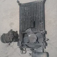 کمپرس پراید کره  رادیاتور  مخزن گاز پرایدی دوقلو