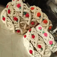 تل گلدوزی شده دستباف