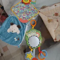 کالسکه  عروسک لباس نوزاددخترانه