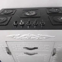 گاز صفحه شیشه ای کمدی نو استفاده نشده