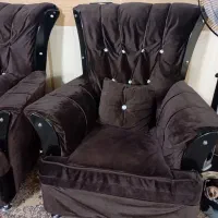 مبل راحتی 7نفره به همراه جلو مبلی