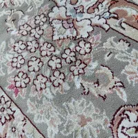 فرش ابریشم نیمه کاره