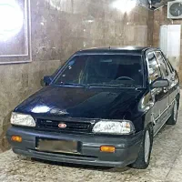 پراید۸۶مشکی دوگانه
