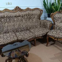 مبل  تمام چوب (امیدیه)