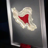 تابلو سه‌بعدی نبض ایران