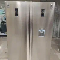 یخچال فریزر دوقلو کلور مدل گلوری آبریز استیل