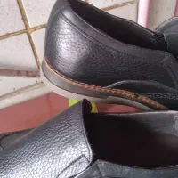 کفش مردانه دور دوخت چرم طبیعی سایز 44 مردانه