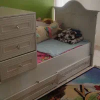 سرویس تخت، کمد و ویترین کودک