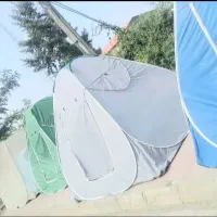 چادر مسافرتی برزنتی(فقط۳تومن)۳مرحله دوخت دستگادوز