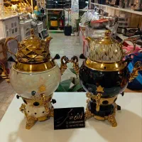 سماور طلایی سبز مشکی سفید ۶لیتر