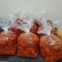 همبرگردستی الویه سوسیس بندری سالاد ماکارونی