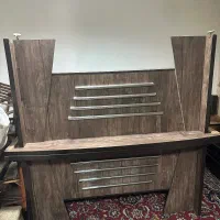 میز‌ اداری ام دی اف ترک و صندلی