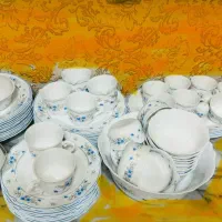 فروش سرویس ظرف فرانسوی گل آبی