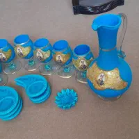هفت سین و پارچ و لیوان