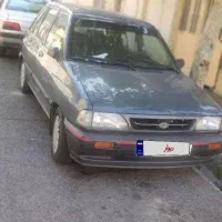 پراید هاچبک دولکه رنگ  بدون سوختگی