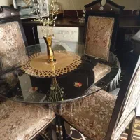 میز نهار خوری شیک وباکلاس چهار نفره
