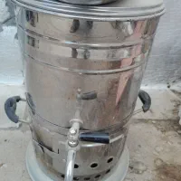 سماور زغالی استیل
