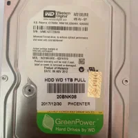 هارد وسترن دیجیتال 1 ترابایت WD Green/AV-GP سالم