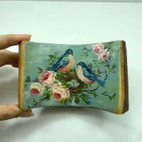 تابلو چوبی رنگ روغن (رومیزی)