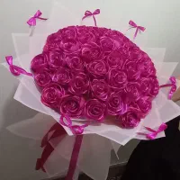 دسته گل ربانی وپول ارایی باکس