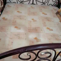 تخت خواب دونفره فرفوژه و تشک طبی
