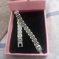 دستبندرولکس‌آبکاری‌طلا‌سفید‌رنگ‌ثابت