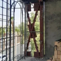 جوشکاری ،نما. پله  سقف خورده کاری