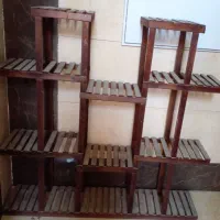 شلف چوبی ..استند چوبی