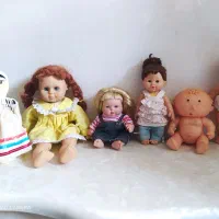 عروسک قدیمی همه باهم