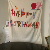 بنر و ریسه happy birthday
