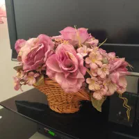 سبد گل مصنوعی