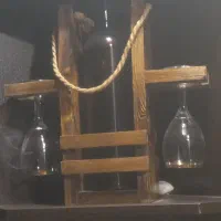 استند چوبی گیلاس خوری