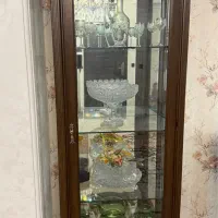 ویترین ۴ طبقه با چوب درجه ۱