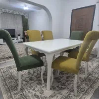 میز غذا خوری ۶نفره(درحد نو)