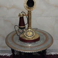 تلفن قدیمی کمیاب الکاپونی برند والتر تمیز وسالم