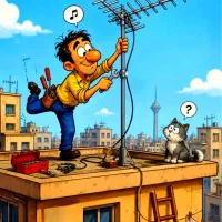 نصب آنتن و تنظیم شبکه های تلویزیونی