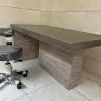میز اداری به همراه میز پذیرایی