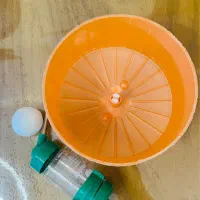 ظرف آب و چرخ و فلک همستر