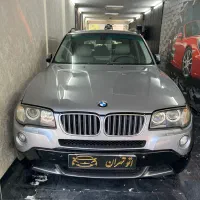 Bmw x3 2008 نقره ای