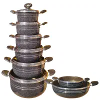سرویس قابلمه تفلون 14پارچه هلنا