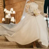 لباس عروس اروپایی مزون دوز