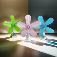پنکه پنج پر دورتند مدل ( کم مصرف 11W) بی صدا